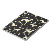 WINDHUND BLING NOTIZBLOCK (Rotiert)