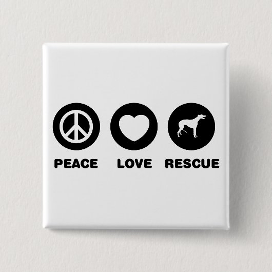 Windhund Button (Vorderseite)