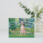 Windhund (Farm 2) - Brücke Postkarte (Stehend Vorderseite)