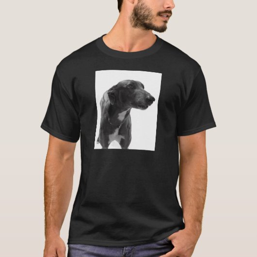 Windhund-Foto T-Shirt (Vorderseite)
