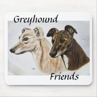 Windhund-Freunde Mousepad