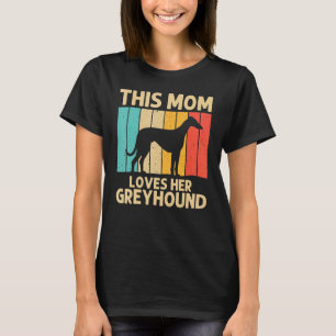 Windhund für Mama Mutter Italienische Windhunde Re T-Shirt