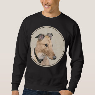 Windhund-Gemälde - Süße originelle Hundekunst Sweatshirt