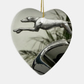 Windhund-Heizkörper-Kappe Keramikornament (Rechts)