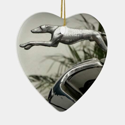 Windhund-Heizkörper-Kappe Keramikornament (Rechts)