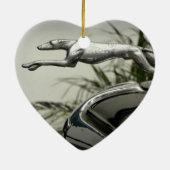 Windhund-Heizkörper-Kappe Keramikornament (Hinten)