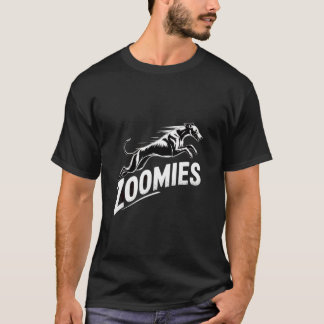 Windhund-Hund-Design mit Geschwindigkeitseffekt T-Shirt
