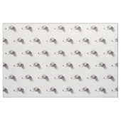 Windhund-Hundekunst-Gewebe Stoff (Fat Quarter (45,7 x 55,9 cm))