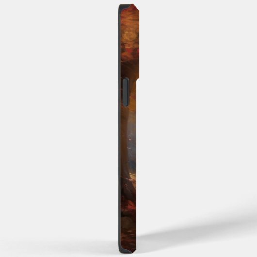 Windhund im Herbst Leaves Fall Inspiriert Case-Mate iPhone Hülle (Rückseite / Rechts)