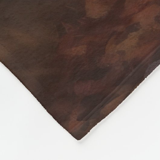 Windhund im Herbst Leaves Fall Inspiriert Fleecedecke (Ecke)