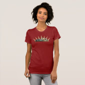 Windhund im Park T-Shirt (Vorne ganz)