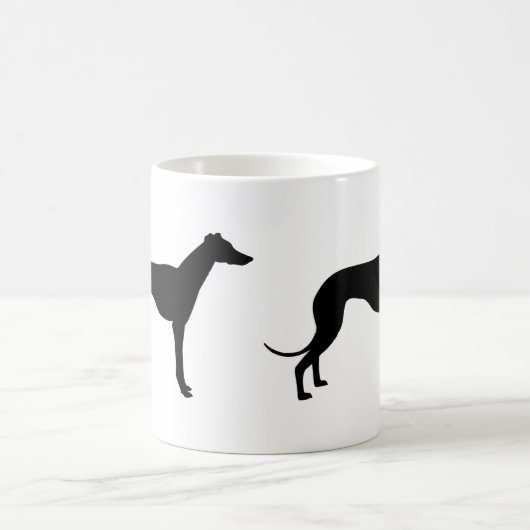 Windhund-Kaffee-Tasse Kaffeetasse (Mittel)
