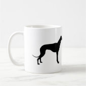 Windhund-Kaffee-Tasse Kaffeetasse (Links)