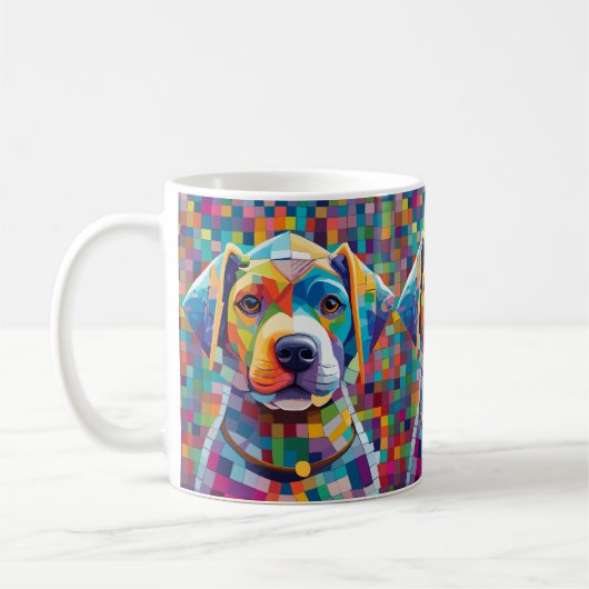 Windhund Kaffeetasse (Links)