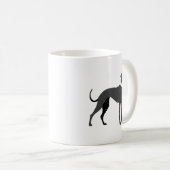 Windhund Kaffeetasse (VorderseiteRechts)