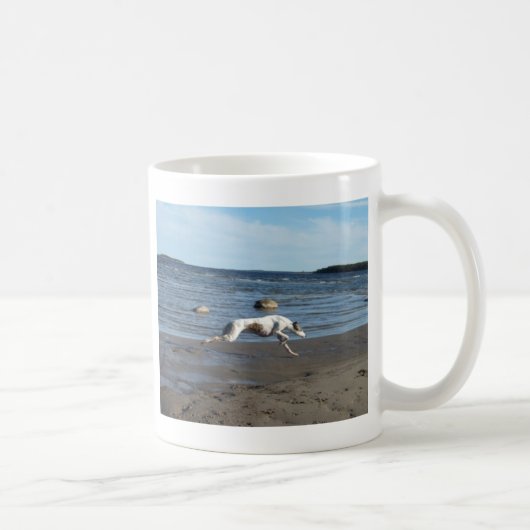 Windhund Kaffeetasse (Rechts)