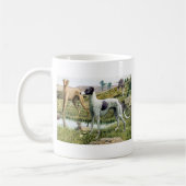 Windhund Kaffeetasse (Links)
