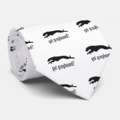 Windhund Krawatte (Gerollt)