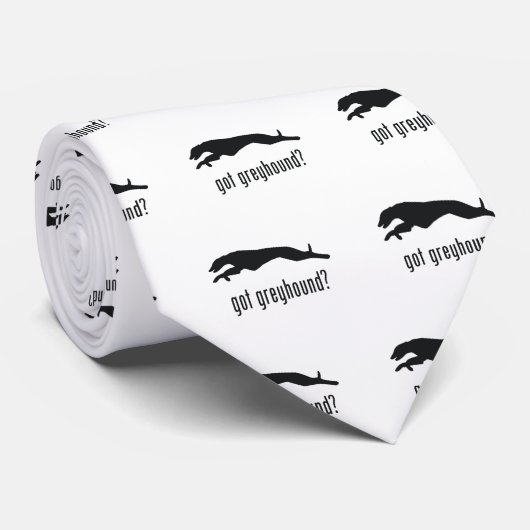 Windhund Krawatte (Gerollt)