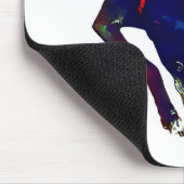 Windhund-Kunst Mousepad (Ecke)