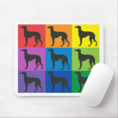 Windhund-Kunst Mousepad (Mit Mouse)