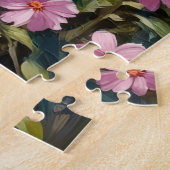 Windhund-Küstenwiesen-Kunst Puzzle (Seite)