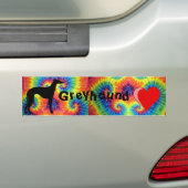 Windhund-Liebe Autoaufkleber (Auf Auto)