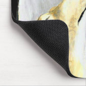 "Windhund-Liebe-" Hundekunst Mousepad (Ecke)