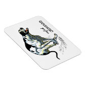 Windhund Magnet (Rechte Seite)