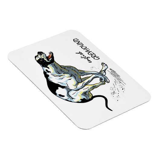 Windhund Magnet (Rechte Seite)