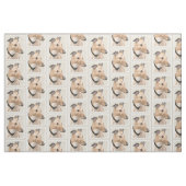 Windhund-Malerei - niedliche ursprüngliche Stoff (Fat Quarter (45,7 x 55,9 cm))