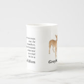 Windhund-Mama-Tasse Porzellantasse (Vorderseite)