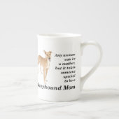 Windhund-Mama-Tasse Porzellantasse (Rechts)