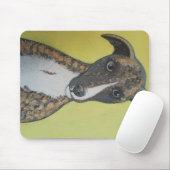 Windhund-Mauspad Mousepad (Mit Mouse)