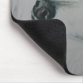 Windhund mit Jesus-Hundekunst-Mausunterlage Mousepad (Ecke)