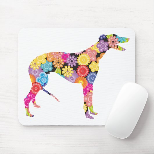 Windhund Mousepad (Mit Mouse)