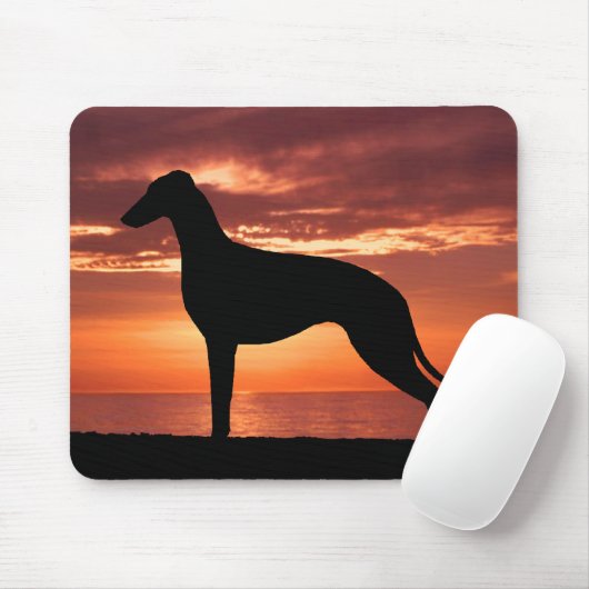Windhund Mousepad (Mit Mouse)