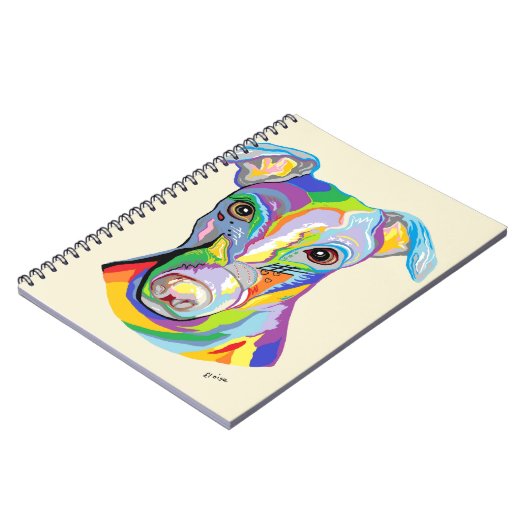 WINDHUND NOTIZBLOCK (Linke Seite)