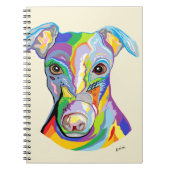 WINDHUND NOTIZBLOCK (Vorderseite)