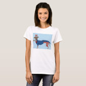 Windhund Onkel Sam T-Shirt (Vorne ganz)