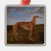 Windhund Ornament Aus Metall (Vorne)