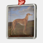 Windhund Ornament Aus Metall (Links)