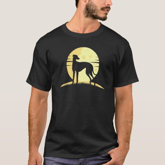 Windhund-Rasse Greyhound 7 T-Shirt (Vorderseite)