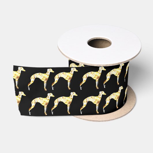 Windhund satinband (Spule)
