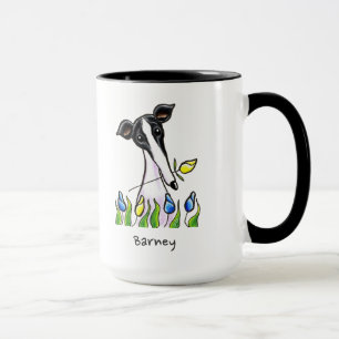 Windhund-Schatz personalisiert Tasse