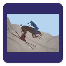 Windhund Schneeski fahren