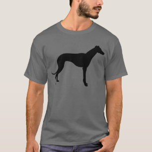 Windhund-Silhouette T-Shirt