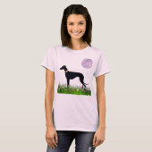 Windhund Sommer T-Shirt (Vorne ganz)