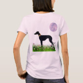 Windhund Sommer T-Shirt (Rückseite)