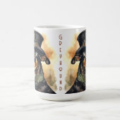 Windhund-Steampunk-Hund Kaffeetasse (Mittel)